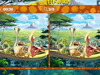 Jeu mobile Gigantosaurus: spot the difference