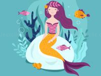 Jeu mobile Mermaid jigsaw