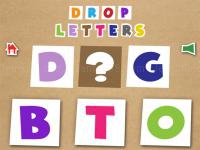 Jeu mobile Drop letters