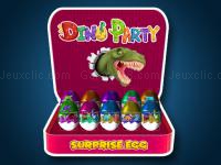 Jeu mobile Surprise egg dino party