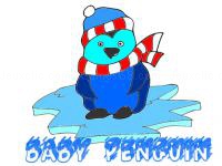 Jeu mobile Baby penguin coloring