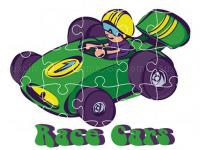 Jeu mobile Race cars jigsaw