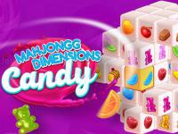 Jeu mobile Mahjongg dimensions candy 640 seconds