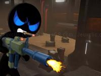 Jeu mobile Stickman armed assassin cold space