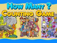 Jeu mobile How many counting game for kids