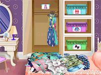 Jeu mobile Fashion doll house cleaning