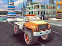 Jeu mobile Monster truck stunts free jeep racing games