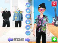 Couples switch outfits