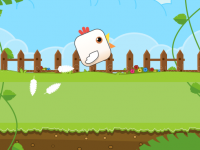 Jeu mobile Chicken climbing