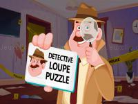 Jeu mobile Detective loupe puzzle