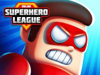 Jeu mobile Super hero league online