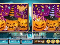 Jeu mobile Find differences halloween