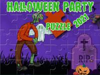 Jeu mobile Halloween party 2021 puzzle