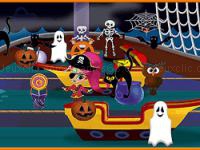 Halloween dress-up parade