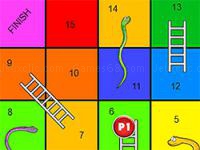 Jeu mobile Snake and ladder board