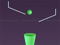 Jeu mobile Cup rotate: falling balls