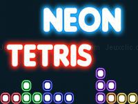 Jeu mobile Neon tetris