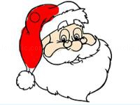Santa claus coloring book