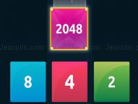 Jeu mobile 2048 x2 merge blocks
