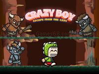 Jeu mobile Crazy boy escape from the cave