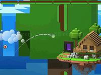 Jeu mobile Minecraft steve hook adventure