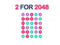 Jeu mobile 2 for 2048