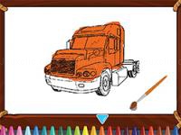 Jeu mobile Truck coloring