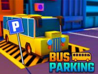 Jeu mobile Bus parking city 3d