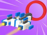 Hovercraft flying 3d