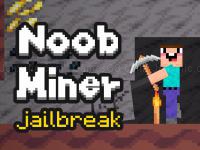 Jeu mobile Noob miner: escape from prison