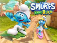 Jeu mobile The smurfs skate rush