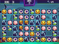 Jeu mobile Halloween crush