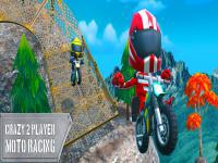 Jeu mobile Crazy 2 player moto racing