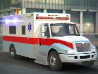 Jeu mobile City ambulance car driving