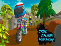 Jeu mobile Trial 2 player moto racing