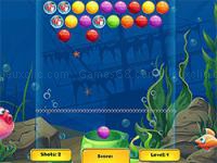 Jeu mobile Sea bubbles