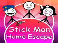 Jeu mobile Stickman home escape