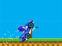 Jeu mobile Sonic wheelie challenge