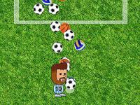 Jeu mobile Messi super goleador idle