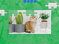 Jeu mobile Cute cat's jigsaw puzzle
