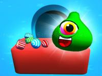 Jeu mobile Candy monsters puzzle