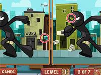 Jeu mobile Stickman: find the differences