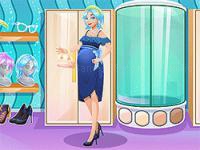 Pregnant girly fashion