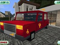 Jeu mobile Minecraft cars hidden keys