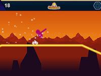 Jeu mobile Motor racing in space