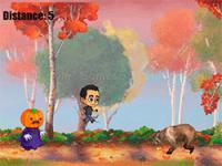 Jeu mobile Autumn endless runner