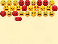 Jeu mobile Emoji pop bubble shooter