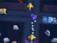 Halloween monster traffic