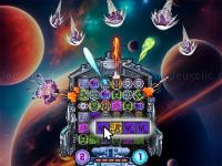 Jeu mobile Asteroid shield: tile-matching space defense