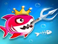 Jeu mobile Fish stab getting big